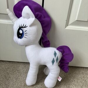 Hasbro My Little Pony 2016 Friendship Is Magic Rarity Soft Plush White Purple 15